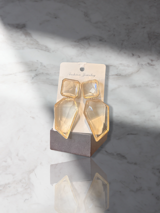 Crystal Shine Drop Earrings
