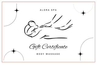 Alora Spa Gift Certifcate - Body Massage